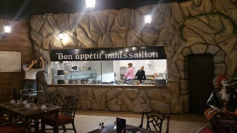 Decors pour un restaurant familial sur le thme de la piraterie, Lescar2015
