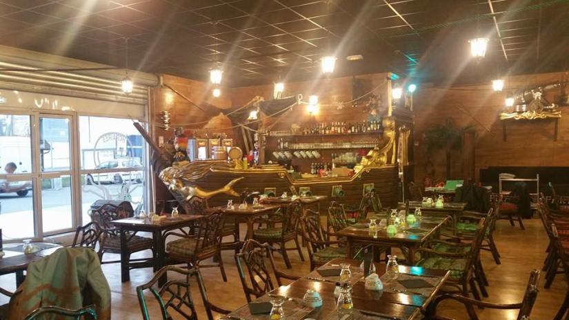 Decors pour un restaurant familial sur le thme de la piraterie, Lescar2015