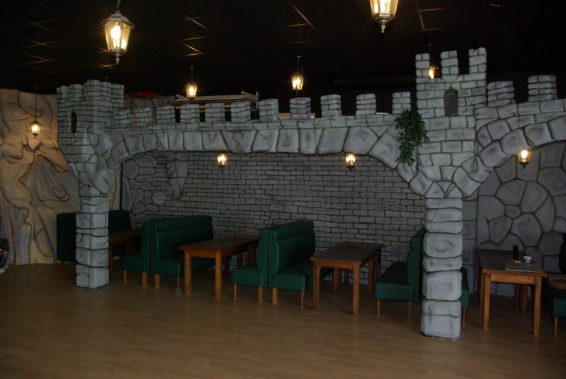 Decors pour un restaurant familial sur le thme de la piraterie, Lescar2015