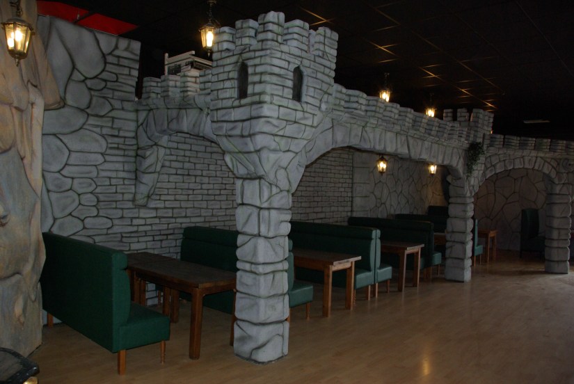 Decors pour un restaurant familial sur le thme de la piraterie, Lescar2015