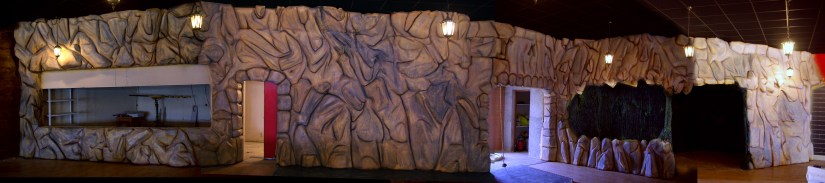 Decors pour un restaurant familial sur le thme de la piraterie, Lescar2015